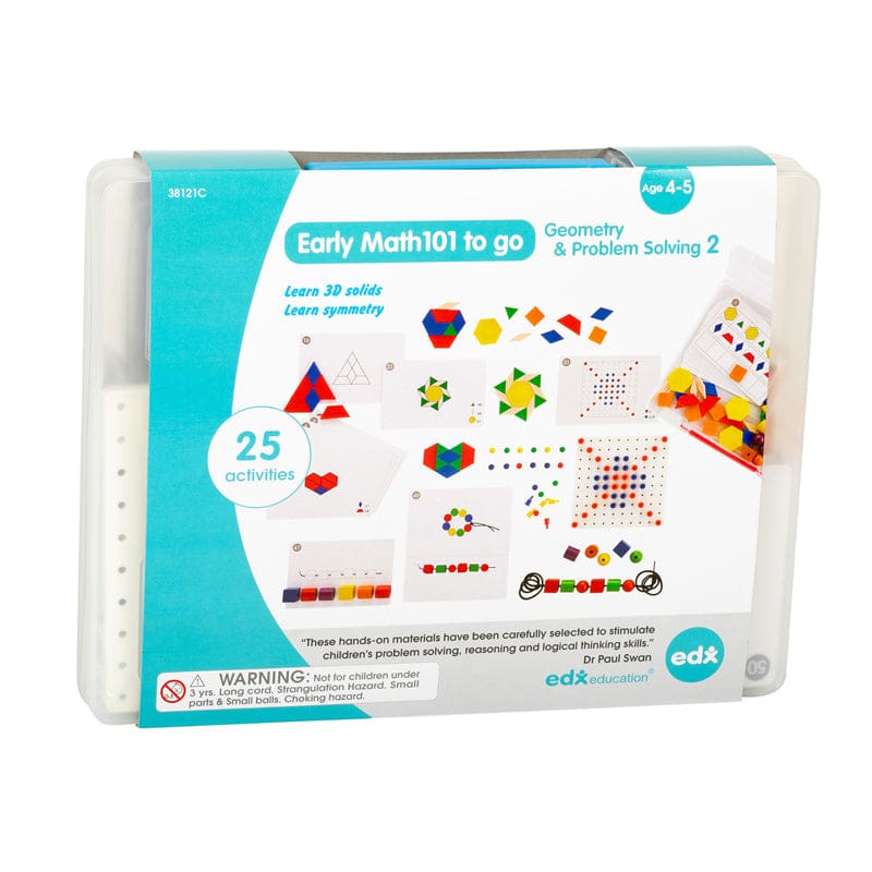 Early Math101 Geometry & Problem Solving In Home Learning Kit - Geometry - Learning Advantage