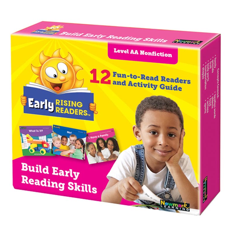 Early Rising Readers Set 1 Nonfiction Level Aa (Pack of 2) - Learn To Read Readers - Newmark Learning