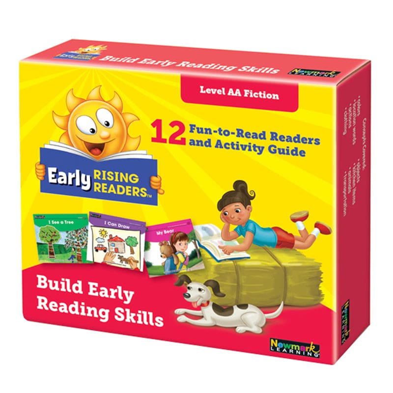 Early Rising Readers Set 2 Fiction Level Aa (Pack of 2) - Learn To Read Readers - Newmark Learning