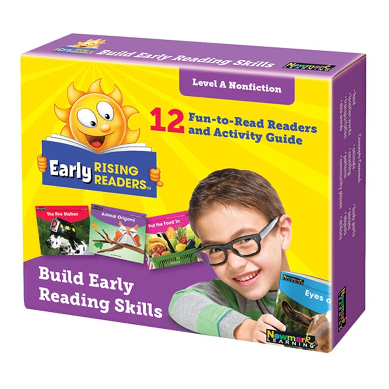 Early Rising Readers Set 3 Nonfiction Level A (Pack of 2) - Learn To Read Readers - Newmark Learning