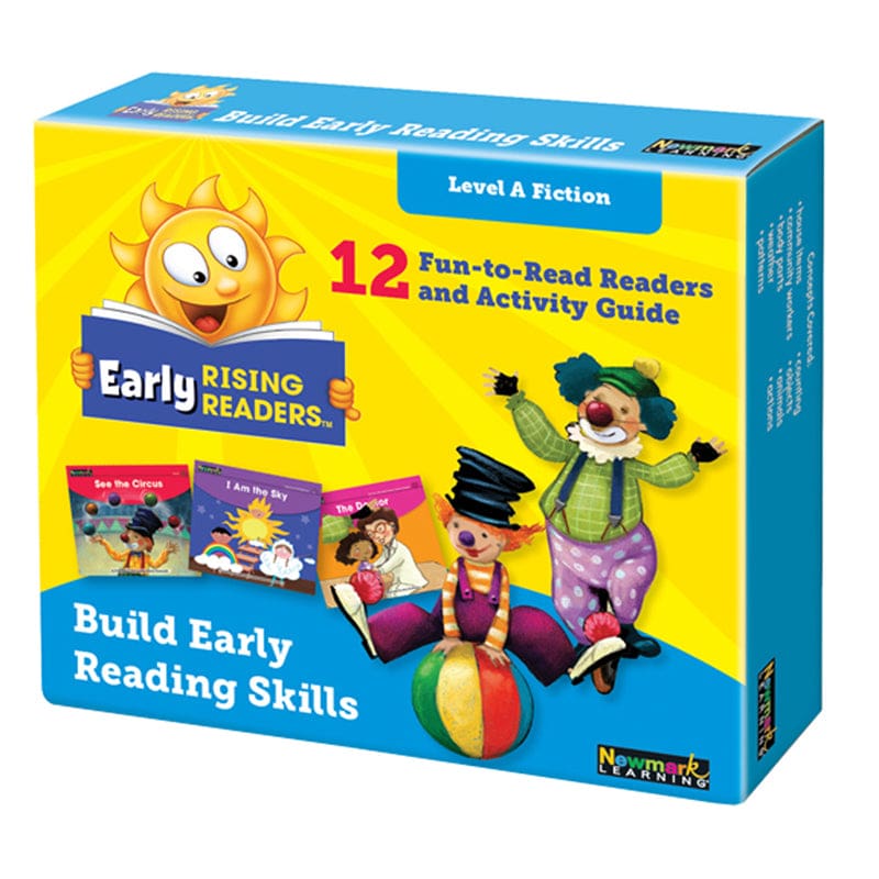 Early Rising Readers Set 4 Fiction Level A (Pack of 2) - Learn To Read Readers - Newmark Learning