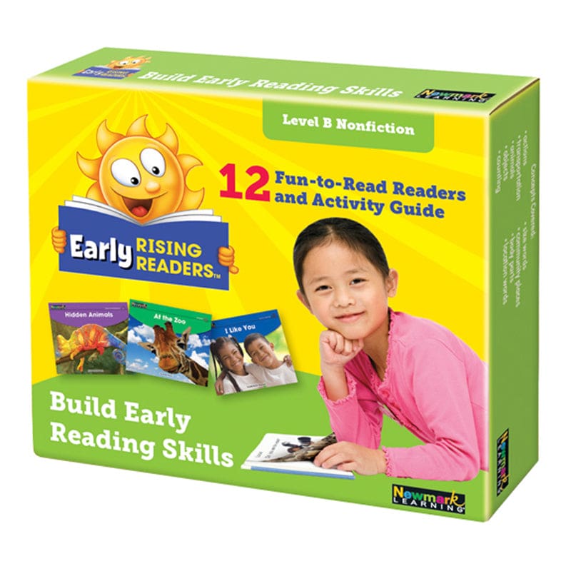Early Rising Readers Set 5 Nonfiction Level B (Pack of 2) - Learn To Read Readers - Newmark Learning