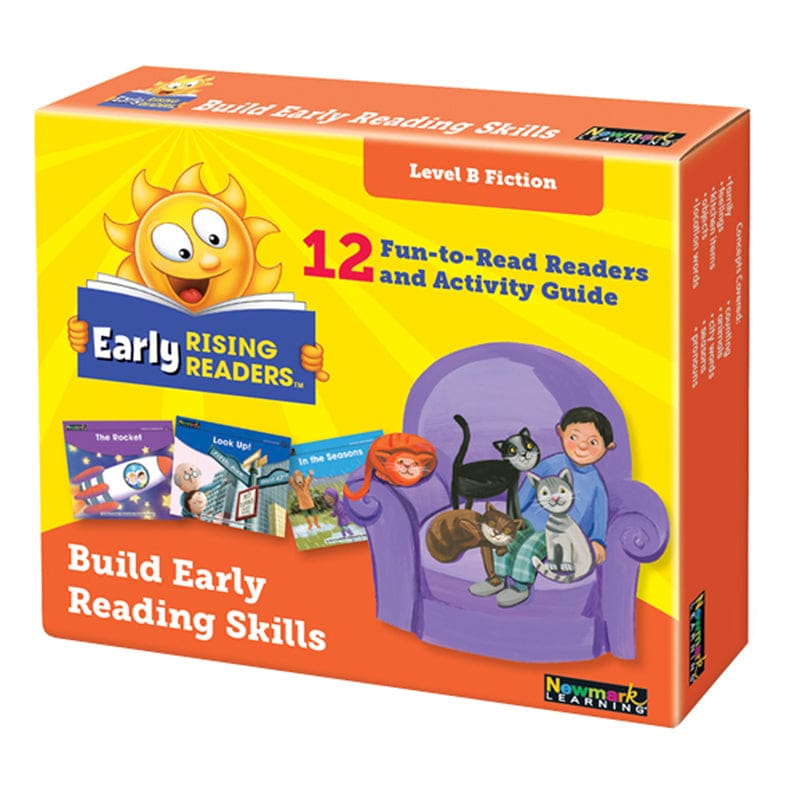 Early Rising Readers Set 6 Fiction Level B (Pack of 2) - Learn To Read Readers - Newmark Learning