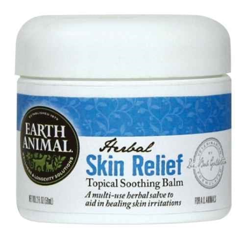 Earth Animal Herbal Skin Relief Topical Balm For Dogs and Cats 2oz. - Pet Supplies - Earth Animal