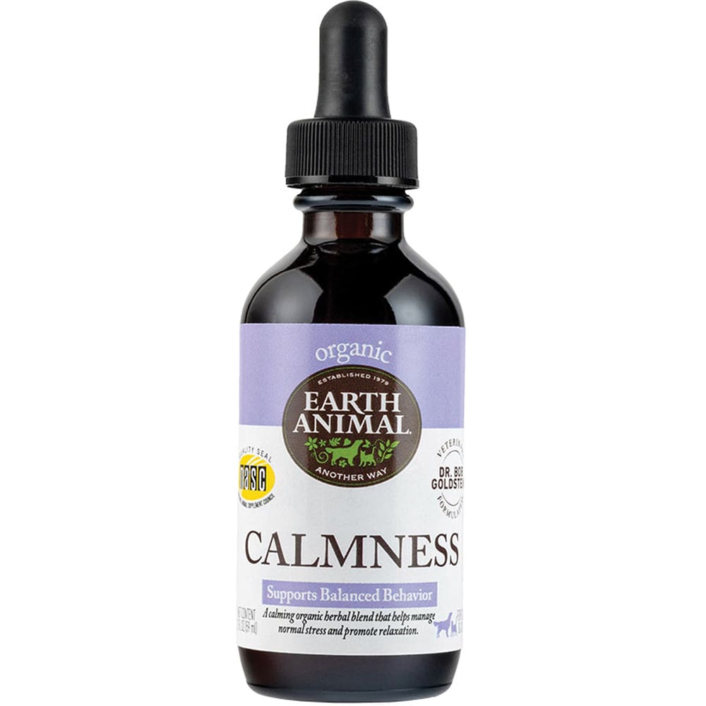 Earth Animal Organic Herbal Remedies - Calmness - 2 Oz. - Pet Supplies - Earth Animal
