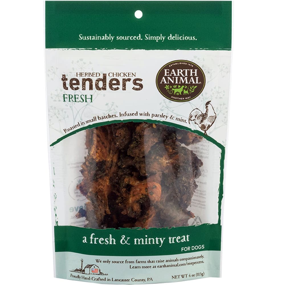 Earth Animal Tenders - Chicken - Fresh - 4 Oz. - Pet Supplies - Earth Animal