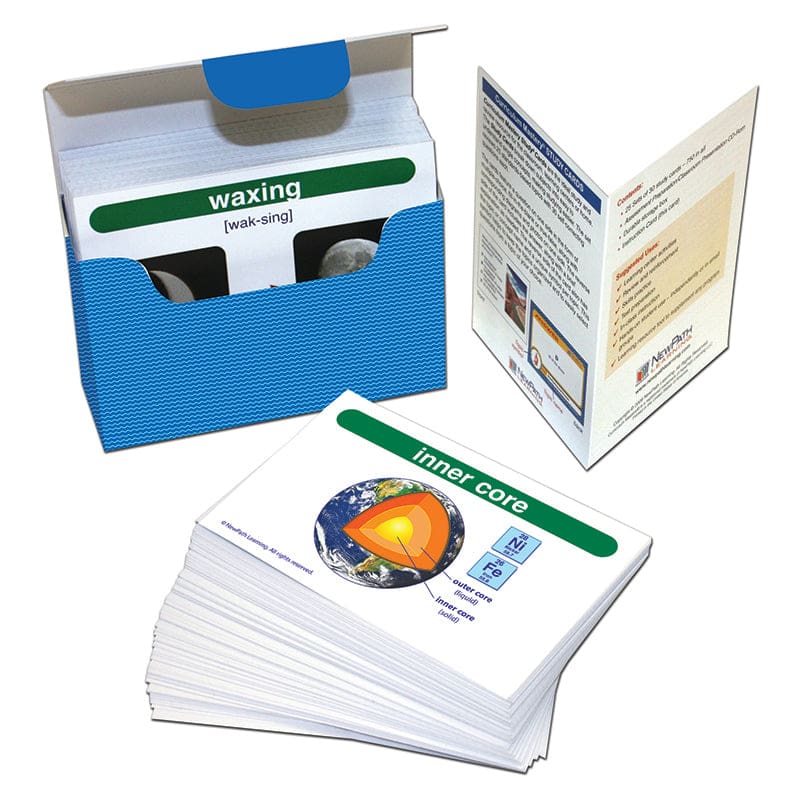 Earth Science Vocabulary Builder Flash Card Set Middle School - Earth Science - Newpath Learning
