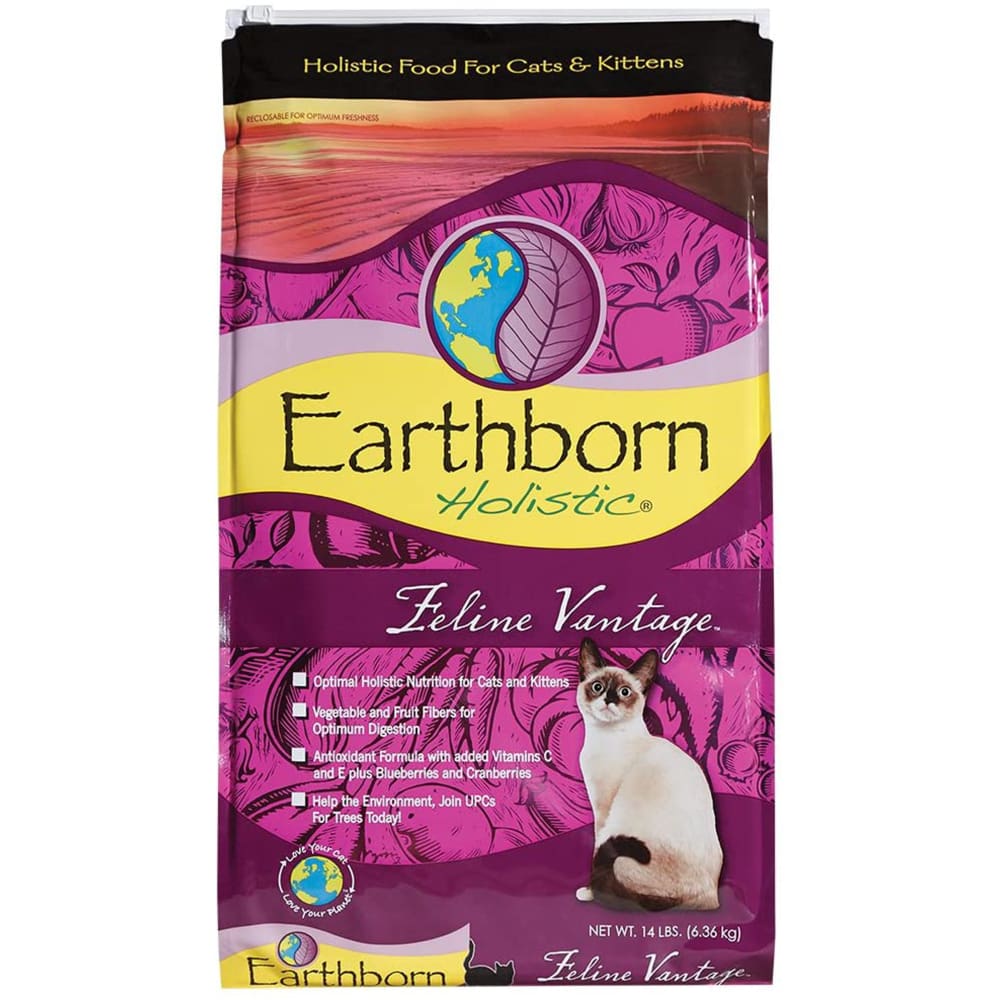 Earthborn Cat Feline Vantage 14lbs. - Pet Supplies - Earthborn
