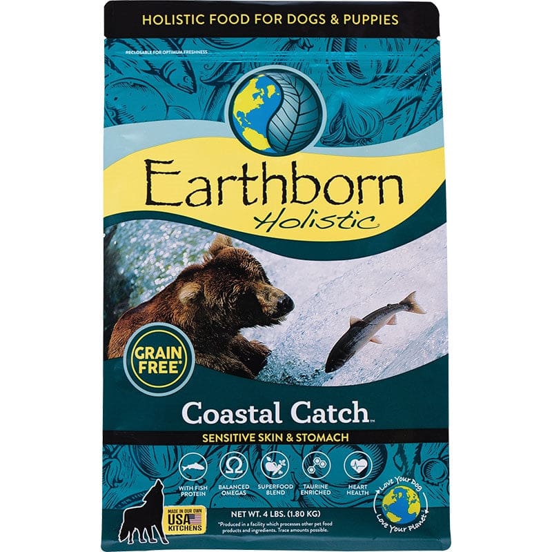 Earthborn Dog Grain-Free Coastal Catch 4lbs. - Pet Supplies - Earthborn
