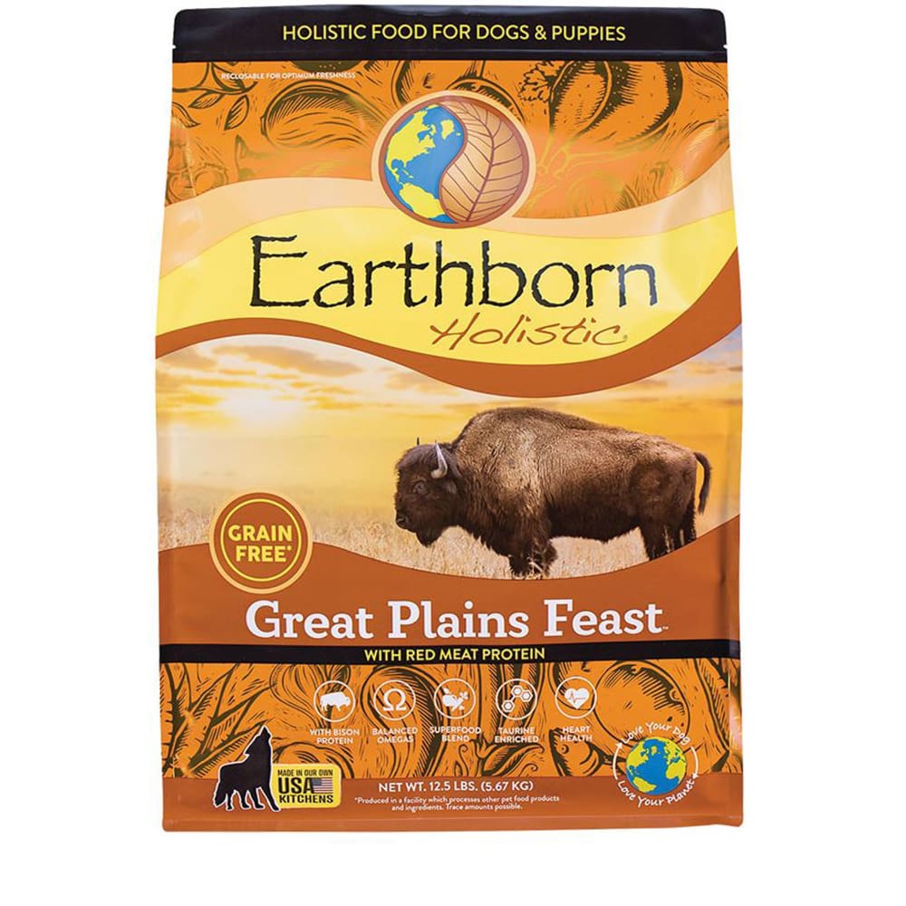 Earthborn Dog Grain-Free Great Plains Feast 12.5lbs. - Pet Supplies - Earthborn