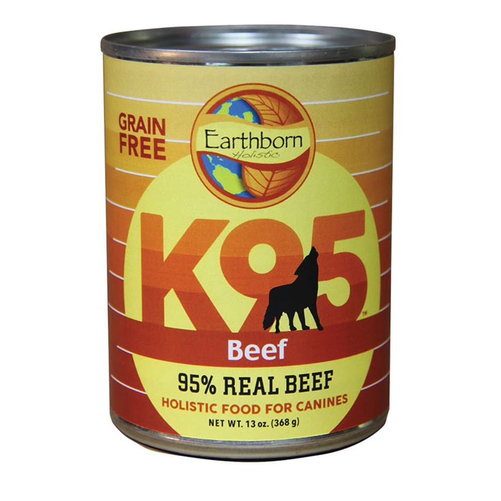 Earthborn Dog Grain Free K95 Beef 13oz. (Case of 12) - Pet Supplies - Earthborn