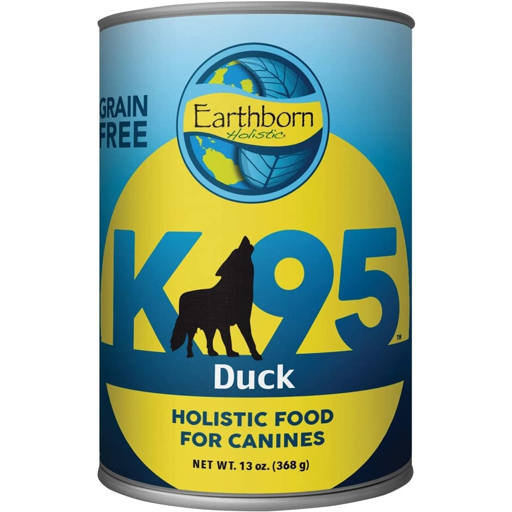 Earthborn Dog Grain Free K95 Duck 13oz. (Case of 12) - Pet Supplies - Earthborn