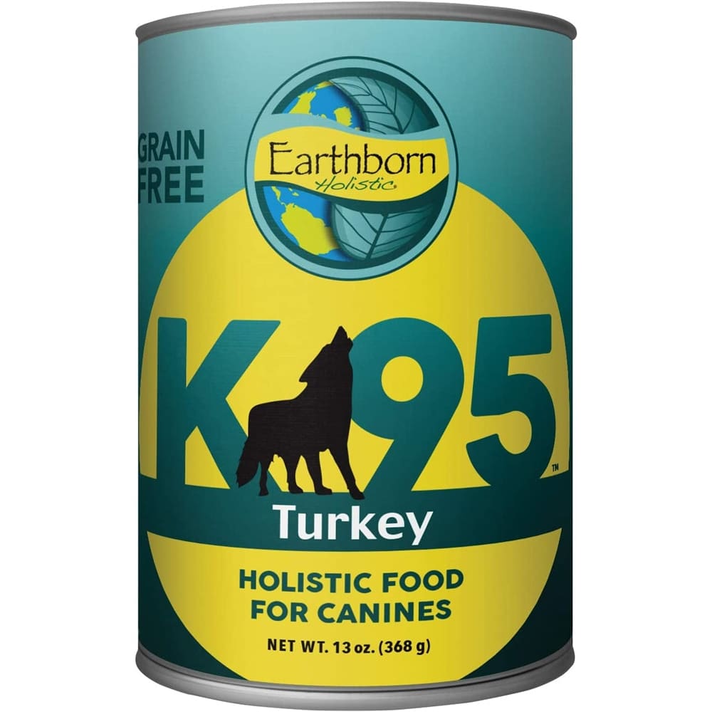 Earthborn Dog Grain Free K95 Turkey 13oz. (Case of 12) - Pet Supplies - Earthborn