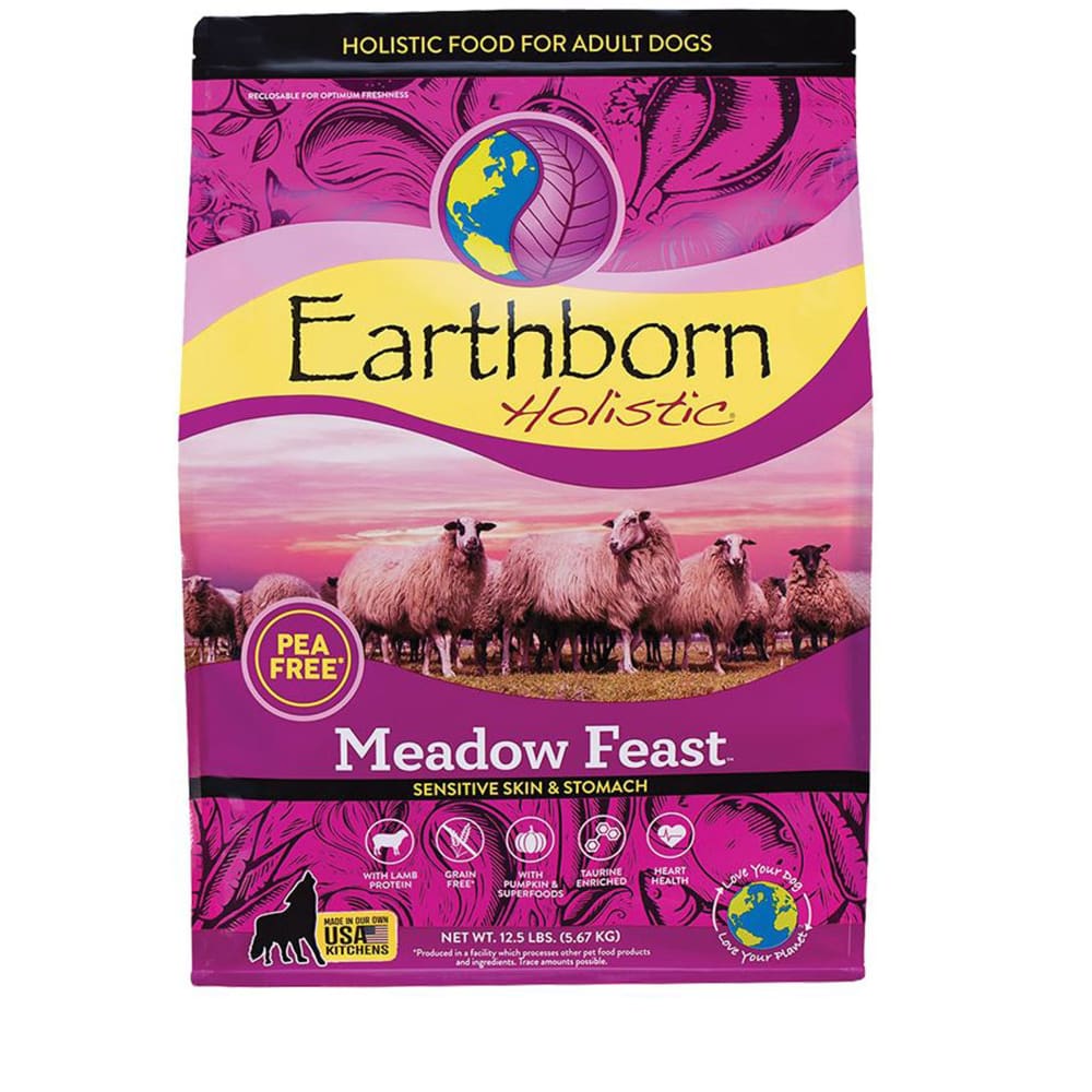 Earthborn Dog Grain-Free Meadow Feast 12.5lbs. - Pet Supplies - Earthborn
