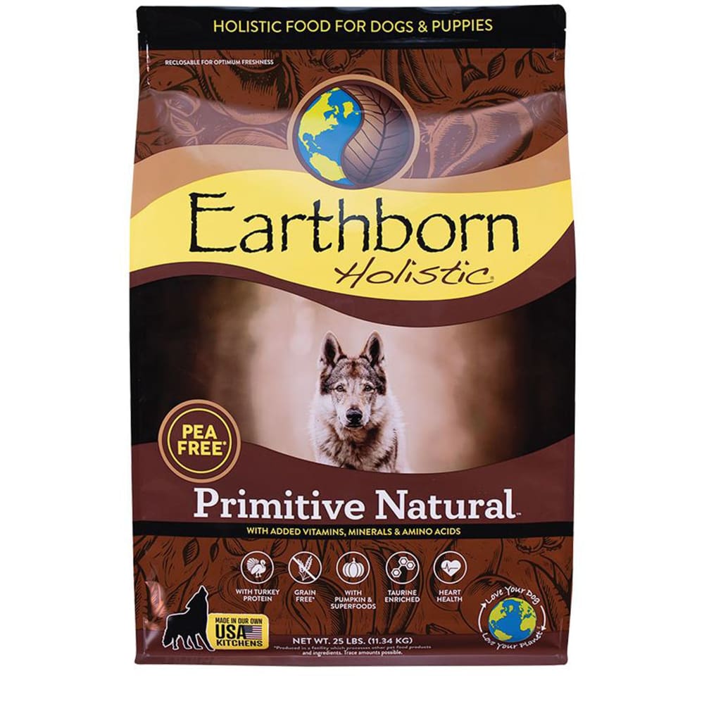 Earthborn Dog Grain-Free Natural Primitive 25lbs. - Pet Supplies - Earthborn