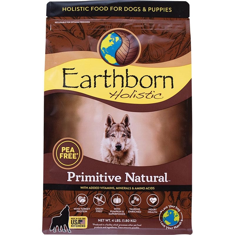 Earthborn Dog Grain-Free Natural Primitive 4lbs. - Pet Supplies - Earthborn