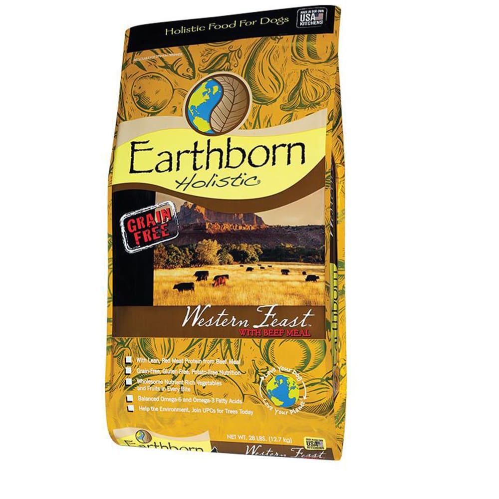 Earthborn Dog Grain-Free Western Feast 28lbs. - Pet Supplies - Earthborn