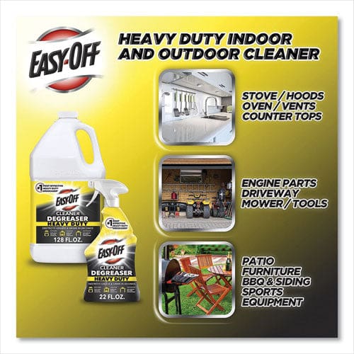 EASY-OFF Heavy Duty Cleaner Degreaser 32 Oz Spray Bottle 6/carton - Janitorial & Sanitation - EASY-OFF®
