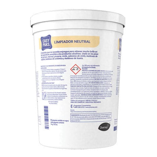 Easy Paks Neutral Cleaner 0.5 Oz Packet 90/tub 2 Tubs/carton - Janitorial & Sanitation - Easy Paks®