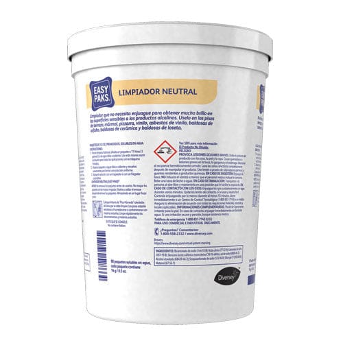 Easy Paks Neutral Cleaner 0.5 Oz Packet 90/tub - Janitorial & Sanitation - Easy Paks®