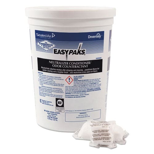 Easy Paks Neutralizer Conditioner/odor Counteractant 0.5 Oz Packet 90/tub 2 Tubs/carton - Janitorial & Sanitation - Easy Paks®