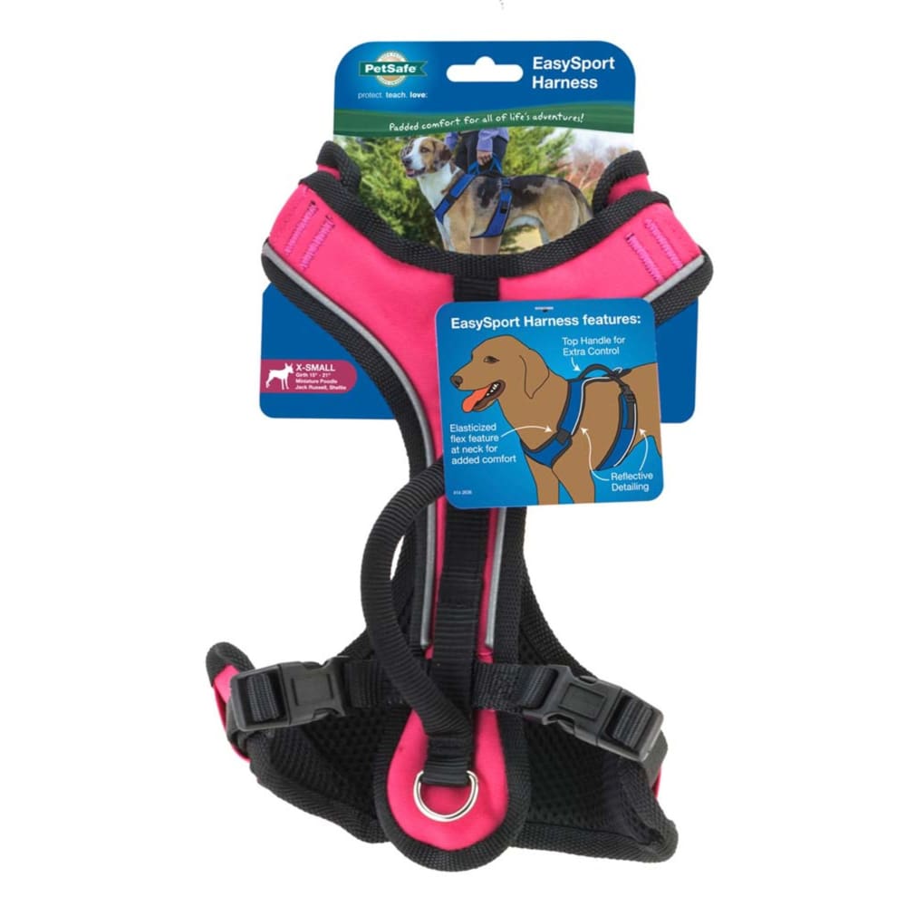 EasySport Comfortable Dog Harness Pink Extra-Small - Pet Supplies - EasySport