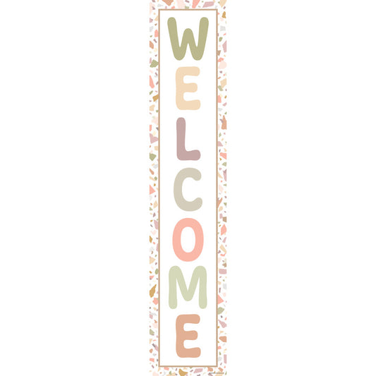 Terrazzo Tones Welcome Banner (Pack of 10)