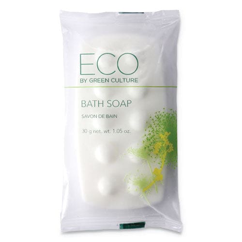 Eco By Green Culture Bath Massage Bar Clean Scent 1.06 Oz 300/carton - Janitorial & Sanitation - Eco By Green Culture