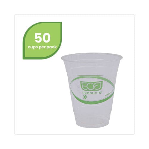 Eco-Products Greenstripe Renewable And Compostable Cold Cups 12 Oz Clear 50/pack 20 Packs/carton - Food Service - Eco-Products®
