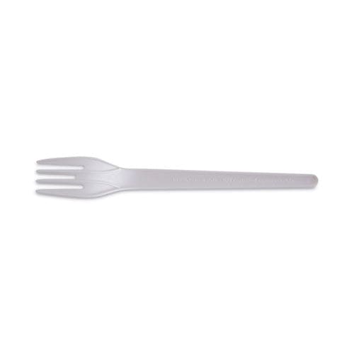 Eco-Products Plantware Compostable Cutlery Fork 6 Pearl White 50/pack 20 Pack/carton - Food Service - Eco-Products®