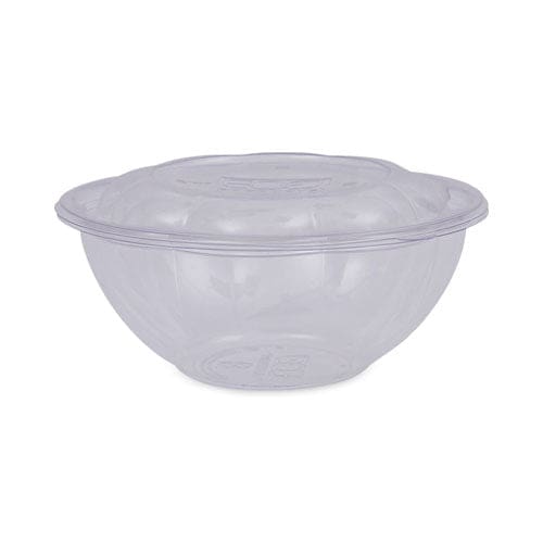 Eco-Products Renewable And Compostable Salad Bowls With Lids 24 Oz Clear Plastic 50/pack 3 Packs/carton - Food Service - Eco-Products®