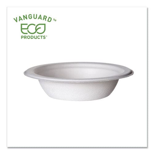 Eco-Products Vanguard Renewable And Compostable Sugarcane Bowls 12 Oz White 1,000/carton - Food Service - Eco-Products®