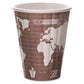 Eco-Products World Art Renewable And Compostable Insulated Hot Cups Pla 12 Oz 40/packs 15 Packs/carton - Food Service - Eco-Products®