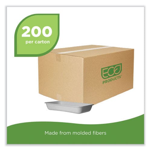 Eco-Products Worldview Renewable Sugarcane Containers 10 X 4 X 7 White 150/carton - Food Service - Eco-Products®