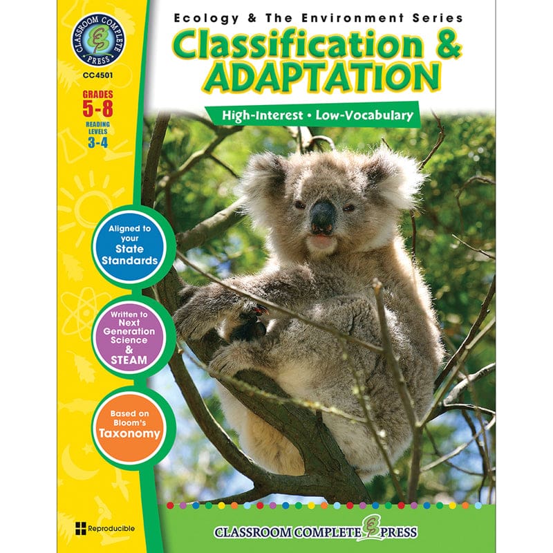 Ecology & The Environment Series Classification & Adaptation (Pack of 2) - Environment - Classroom Complete Press