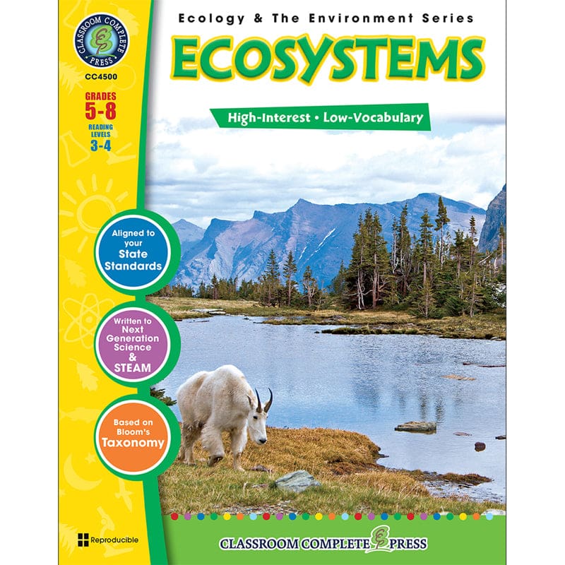 Ecology & The Environment Series Ecosystems (Pack of 2) - Environment - Classroom Complete Press