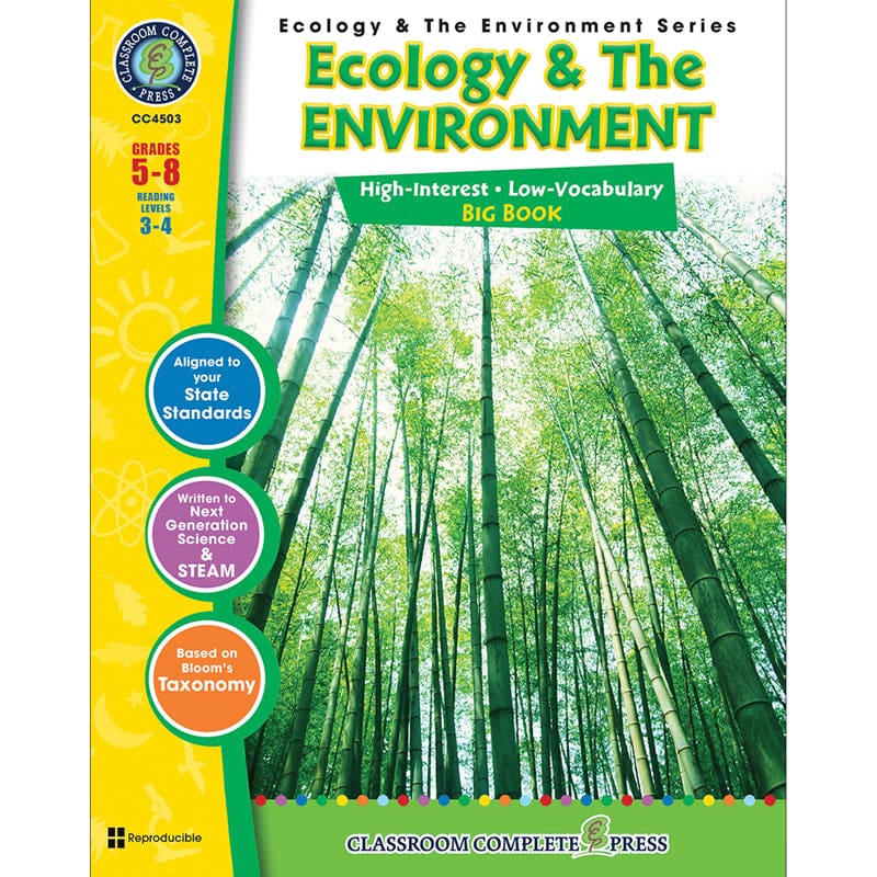 Ecology & The Environment Series Ecology & Environments Big Book - Environment - Classroom Complete Press