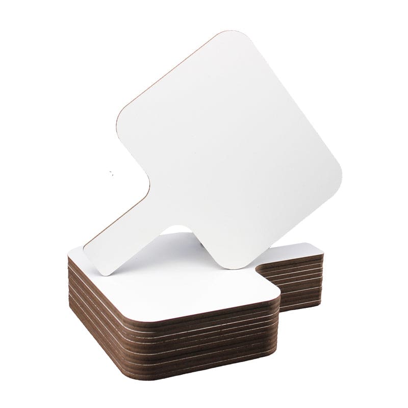 Economy 12Pk Dry Erase Answer Paddles 8X9.75 Rectangle - Dry Erase Boards - Flipside