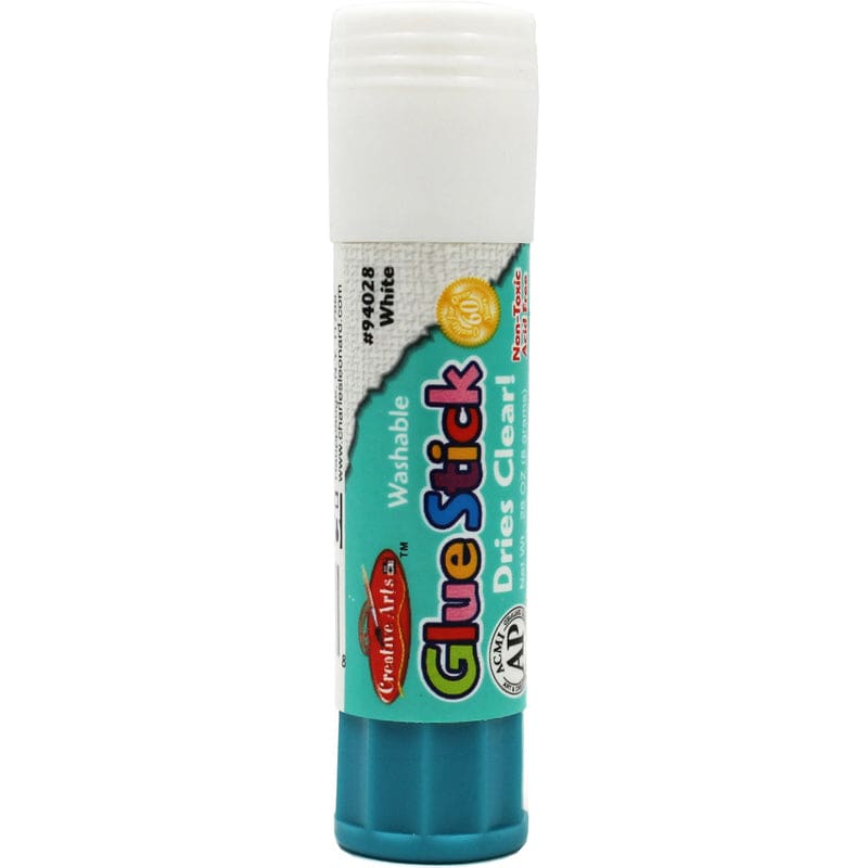 Economy Glue Stick.28Oz Clear (Pack of 12) - Glue/Adhesives - Charles Leonard