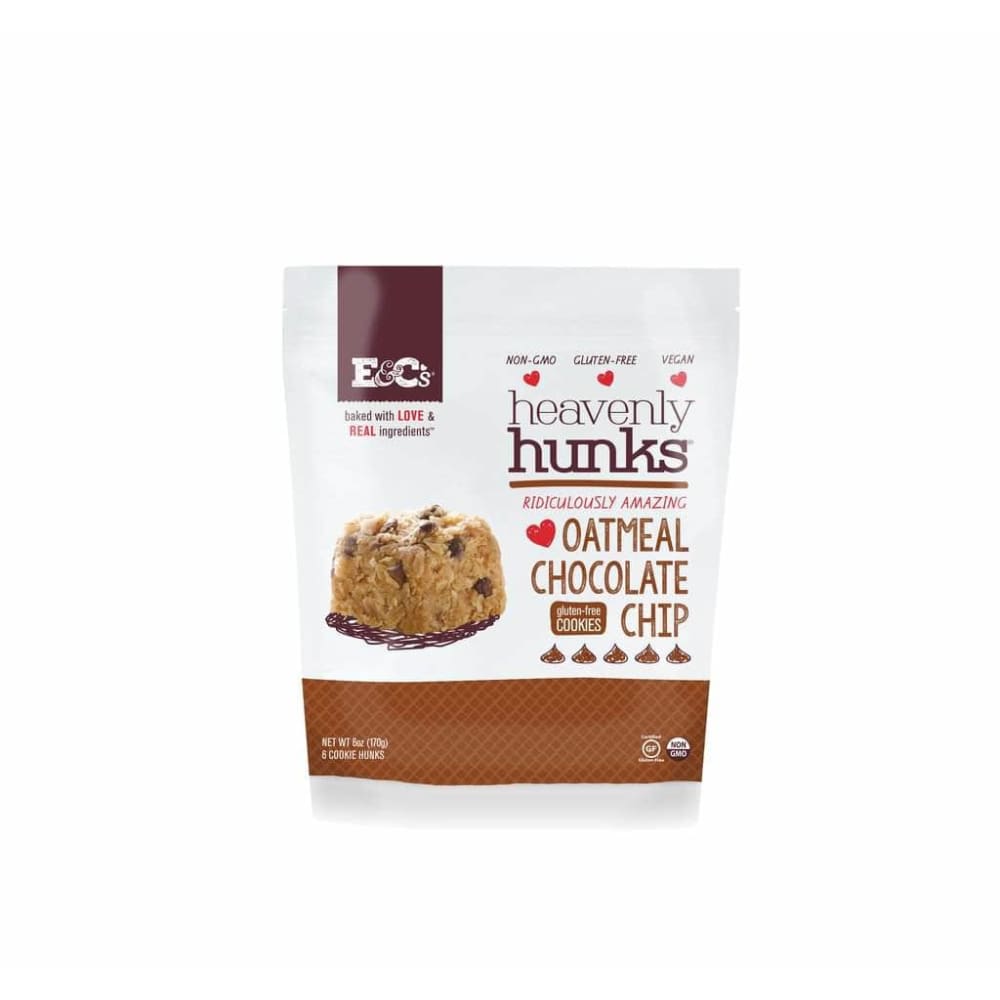 E&Cs E&Cs Snacks Oatmeal Chocolate Chip Heavenly Hunk Cookie, 6 oz