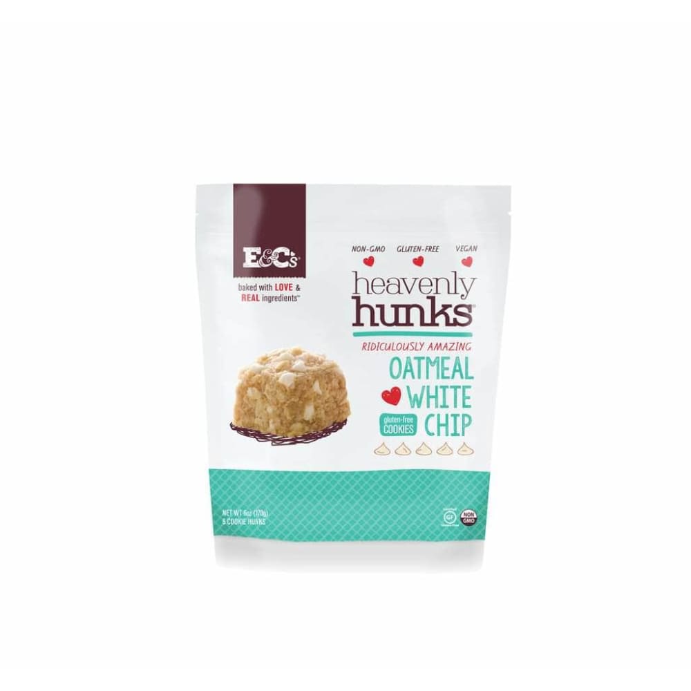 E&Cs E&Cs Snacks Oatmeal White Chip Heavenly Hunk Cookie, 6 oz