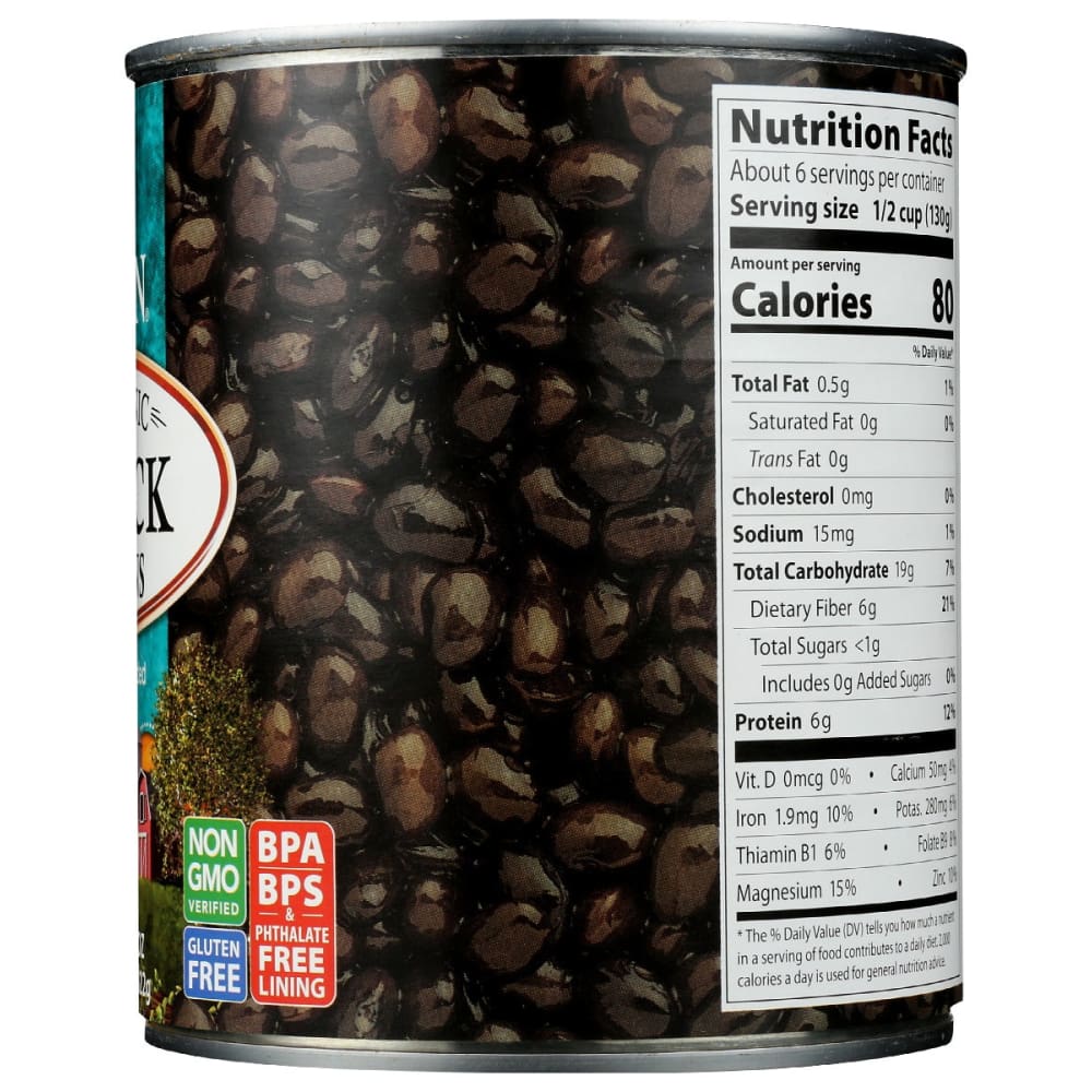 EDEN FOODS: Organic Black Turtle Beans 29 oz - Grocery > Meal Ingredients > Beans - EDEN FOODS