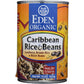 EDEN FOODS Grocery > Meal Ingredients > Canned Food EDEN FOODS: Organic Caribbean Rice and Beans, 15 oz