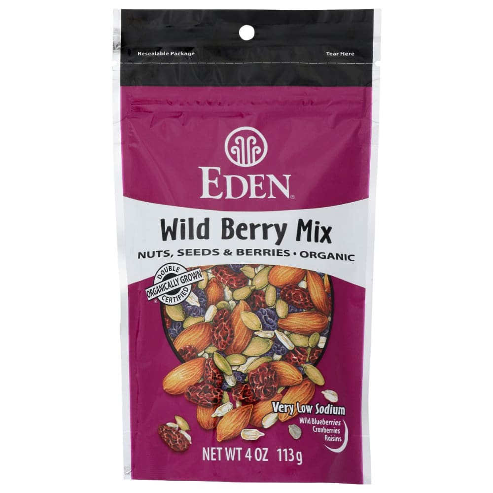 EDEN FOODS: Wild Berry Mix Organic 4 oz - Grocery > Snacks > Fruit Snacks - EDEN FOODS