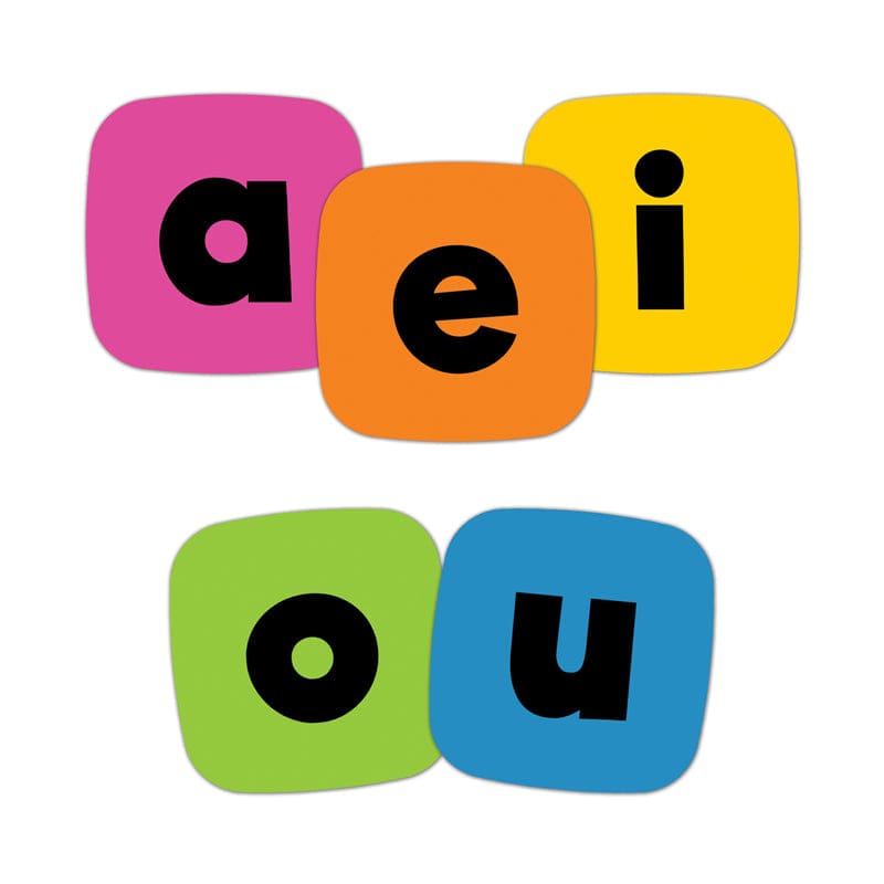Edu Clings Vowels (Pack of 2) - Activities - Carson Dellosa Education