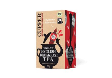 Cupper Organic English Breakfast Tea 1.76 oz (50 g) - Cupper