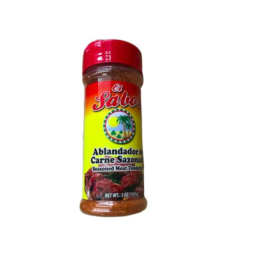 El Sabor Ablandador de Carne Zasonado, Seasoned Meat Tenderizer, 5 oz - ShelHealth.Com
