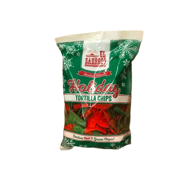 El Sabroso Holiday Tortilla Chips, 12 oz - ShelHealth.Com