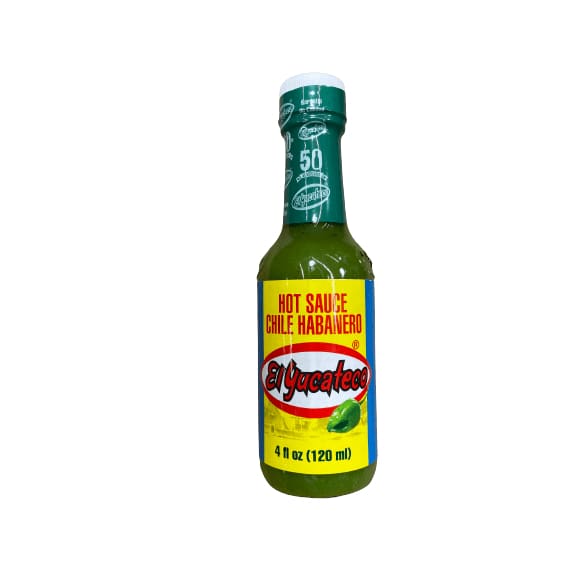 El Yucateco El Yucateco Salsa Picante De Chile Habanero Hot Sauce, 4 fl oz