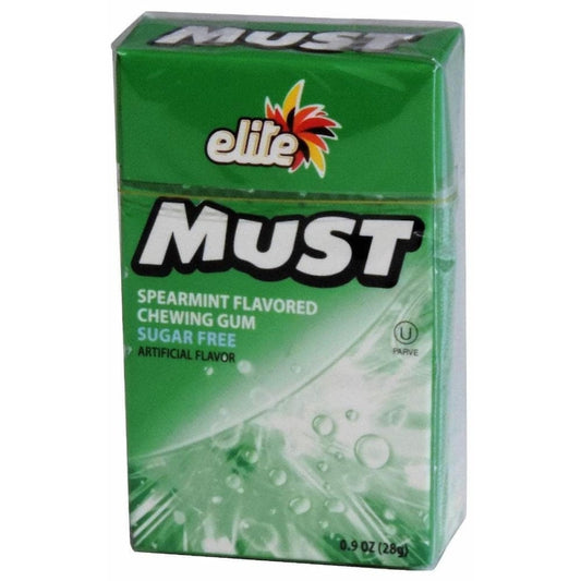 ELITE ELITE Sugar Free Spearmint Must Gum, 0.9 oz